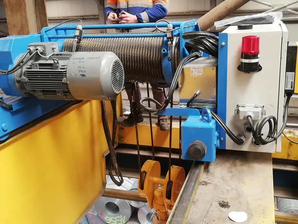 İstanbul Bölgesi Köprü Vinç Motor Bakım ve Revizyon Çalışması