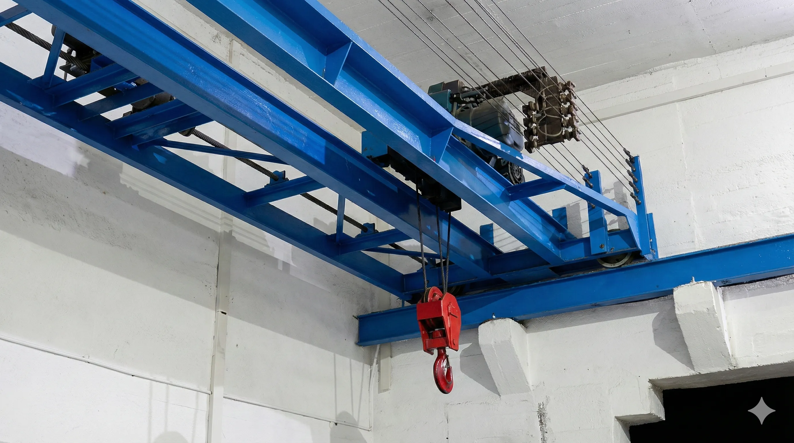 Ağır Hizmet Tipi Çift Kiriş Tavan Vinci İmalatı ve Fabrika Kurulumu