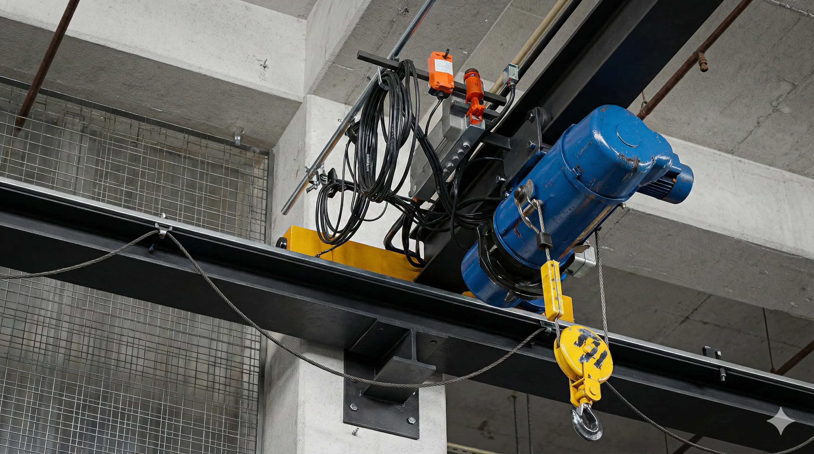 İstanbul Sanayi Tesisi İçin Kurulan Kavisli Monoray Vinç Hattı ve Montajı