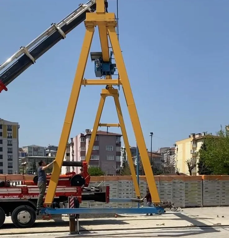 Tuzla Bölgesi Portal Vinç Bakım ve Teknik Servis Aşamaları