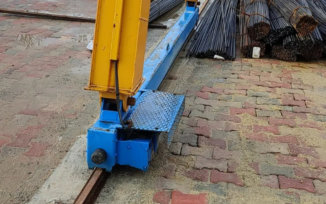 Portal Vinç Çelik Yürüyüş Tekerleği ve Dişli Grubu Detayı